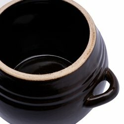 Beczka do kiszenia kapusty i ogórków kamionkowa Kwiatek 1 l