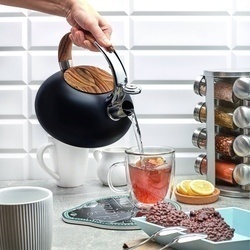 Czajnik nierdzewny Konighoffer Douglas 2,5 l czarny