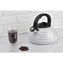 Czajnik ze stali nierdzewnej Tadar Pearl White 3 l biały