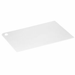 Deska do krojenia mała Plast Team 24,4 x 17,2 cm cienka biała