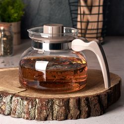 Dzbanek do herbaty ze szkła żaroodpornego Termisil Ewa 1 l