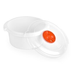 Garnek do mikrofali Plastic Forte 1 l