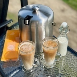 Komplet szklanek Tadar Latte Anastazja 300 ml 6 sztuk