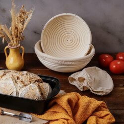 Koszyk do wyrastania chleba Tadar Rattan 23 cm okrągły