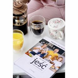 Kubek porcelanowy z zaparzaczem nierdzewnym Tadar Różyczki 320 ml