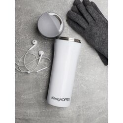 Kubek termiczny Konighoffer Logan 500 ml biały