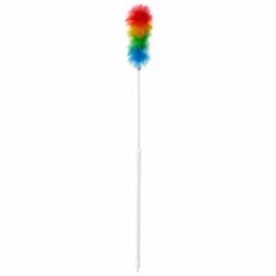 Miotełka do kurzu z kijem teleskopowym Tadar Papuga 90-125 cm