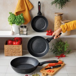 Patelnia ceramiczna głęboka Starke Pro Piccante 28 x 7,5 cm indukcja