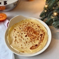 Patelnia do naleśników indukcyjna Starke Pro Compacti Cream 26 cm bez uchwytu