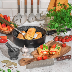 Patelnia indukcyjna głęboka non-stick Starke Pro Sesar 28 cm