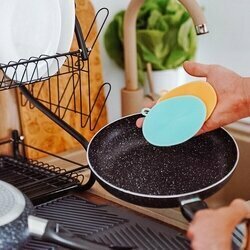 Patelnia marmurkowa non-stick Tadar Marmara Black 18 cm indukcja