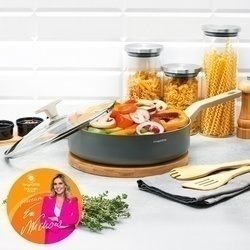 Patelnia na indukcję z pokrywką Konighoffer Pancetta 28 cm