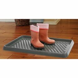 Podstawka ociekacz na buty Branq 38,5 x 53,5 x 3,5 cm czarny