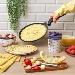 Pojemnik ceramiczny z klipsem Tadar Folklor 550 ml