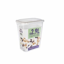 Pojemnik na żywność hermetyczny Great Plastic Alba 2,9 l mix kolorów