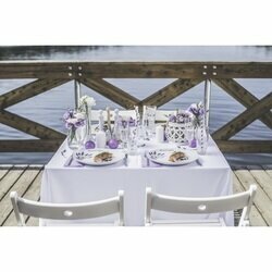Talerz deserowy porcelanowy Lubiana Boss Lawenda 20,5 cm