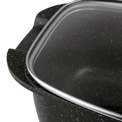 Brytfanna aluminiowa z aromatyzerem Konighoffer Pollo 5,5 l prostokątna