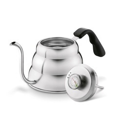 Czajnik z termometrem Konighoffer Barista 1 l srebrny