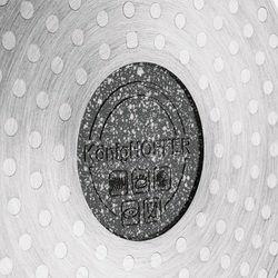 Garnek ceramiczny Konighoffer Kingstone 20 cm kwadratowy z aromatyzerem i 2 nakładki