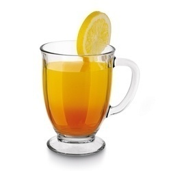 Kubki szklane Tadar Carlo 450 ml 6 sztuk i 6 zaparzaczy do herbaty