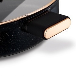 Patelnia krótkie uchwyty z pokrywką Starke Pro Starlet Black 28x8 cm