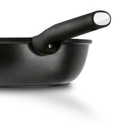 Patelnia WOK na indukcję z pokrywką Starke Pro Yasai 30 cm