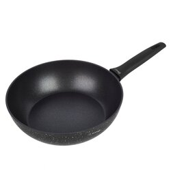 Patelnia WOK z pokrywką non-stick na indukcję Starke Pro Sirius 28 cm