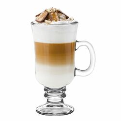 Zestaw 6 szklanek Tadar Irish 240 ml i 6 łyżeczek koktajlowych