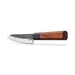 Zestaw garnków na indukcję Starke Pro Texture Grey 10 elementów i 3 noże Toshiro
