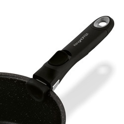 Zestaw garnków z odpinaną rączką Konighoffer Spinel Black 4 elementy indukcja