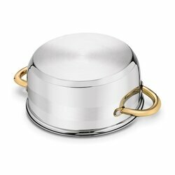 Garnek do gotowania na parze Konighoffer Faro Gold 2,9 l 3 elementy