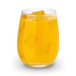 Komplet szklanek Tadar Olga 400 ml 6 sztuk i 6 łyżeczek nierdzewnych