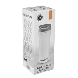 Kubek termiczny Konighoffer Logan 500 ml biały