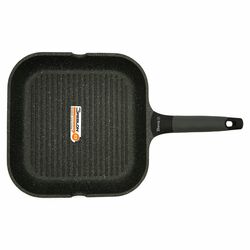 Patelnia grillowa marmurowa na indukcję Starke Pro Viridi 28 cm