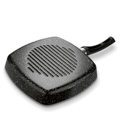 Patelnia grillowa marmurkowa Tadar Marmara Black 26 cm bez indukcji