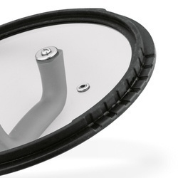 Patelnia nierdzewna non-stick z pokrywką Starke Pro Rigor 24 cm