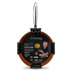 Patelnia non-stick Starke Pro Glossy Copper 28 cm indukcja
