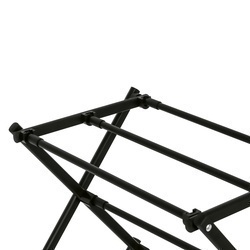 Suszarka na pranie pionowa teleskopowa Konighoffer Cortina 77.5 x 28 x 95 cm czarna