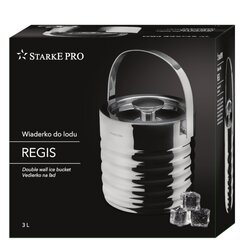 Wiaderko do lodu Starke Pro Regis 3 l ze stali nierdzewnej