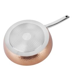 Zestaw 3 patelni na indukcję Starke Pro Black Copper 20 cm 24 cm 28 cm