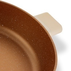 Zestaw garnków na indukcję Starke Pro Starlet Beige 10 elementów