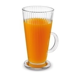 Komplet 6 szklanek do kawy Tadar Latte Anastazja 300 ml i 6 łyżeczek koktajlowych