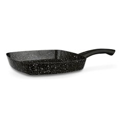 Patelnia grillowa marmurkowa Tadar Marmara Black 26 cm bez indukcji