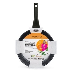 Patelnia na indukcję marmurowa Konighoffer Avistado 24 cm