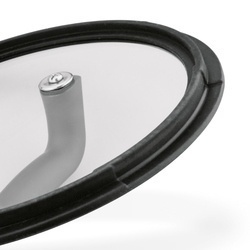 Patelnia nierdzewna non-stick z pokrywką Starke Pro Rigor 24 cm