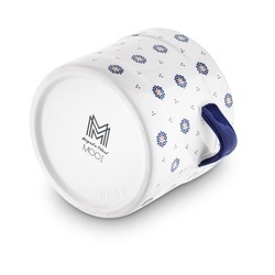 Pojemnik ceramiczny z łyżeczką Tadar Folklor 400 ml