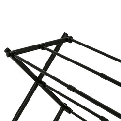 Suszarka na pranie pionowa teleskopowa Konighoffer Cortina 77.5 x 28 x 95 cm czarna