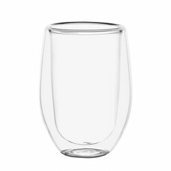Szklanki termiczne do kawy Tadar Sublime 300 ml 6 szt. i spieniacz do mleka