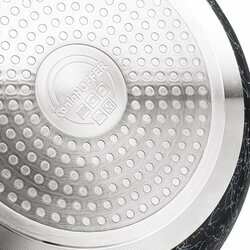 Zestaw 3 patelni na indukcję non-stick Konighoffer Siro 20 cm 24 cm 28 cm i 5 miarek kuchennych