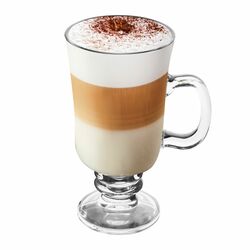 Zestaw 6 szklanek Tadar Irish 240 ml i 6 łyżeczek koktajlowych